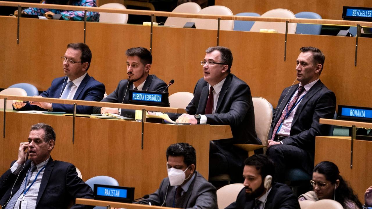 Russia suspended from UN Human Rights Council, India abstains in UNGA vote