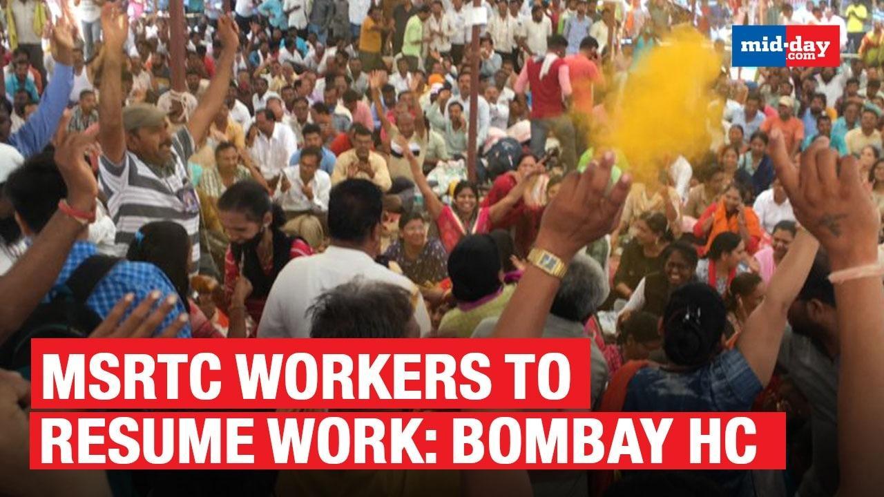 Bombay High Court Directs Striking MSRTC Employees To Resume Work By April 15