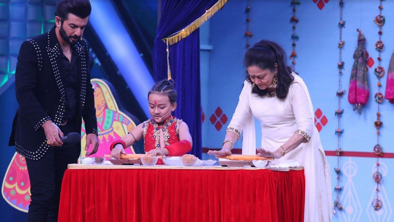 Aruna Irani learned making momos from 'DID L'il Masters' contestant