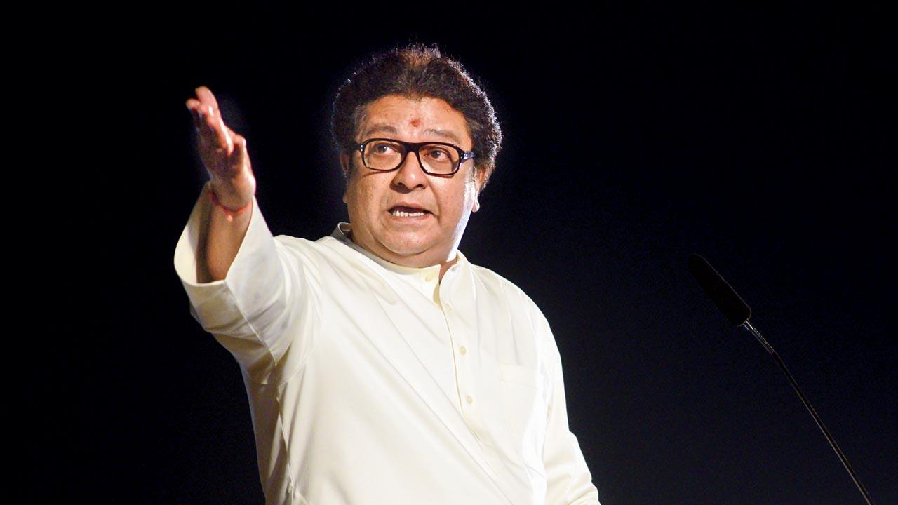 Raj Thackeray wants the state government to remove loudspeakers from mosques. File pic/Ashish Rane