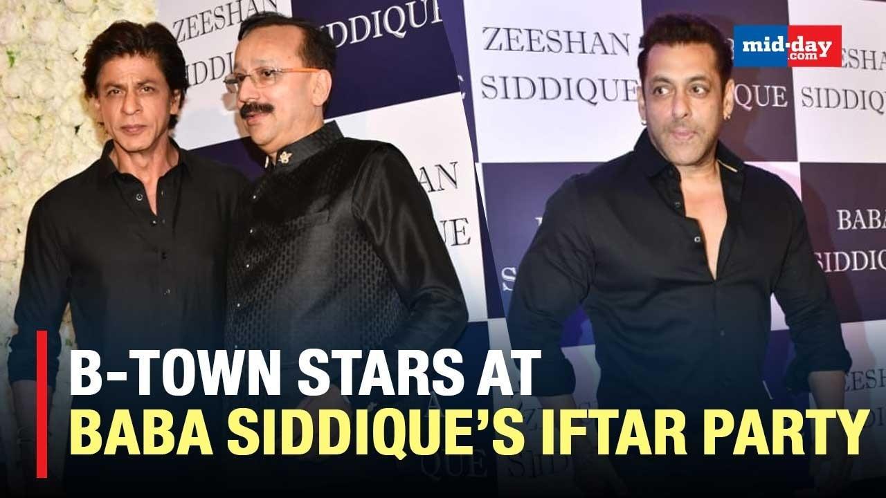 Shah Rukh, Salman And Other Bollywood Stars Attend Baba Siddique’s Iftar Party