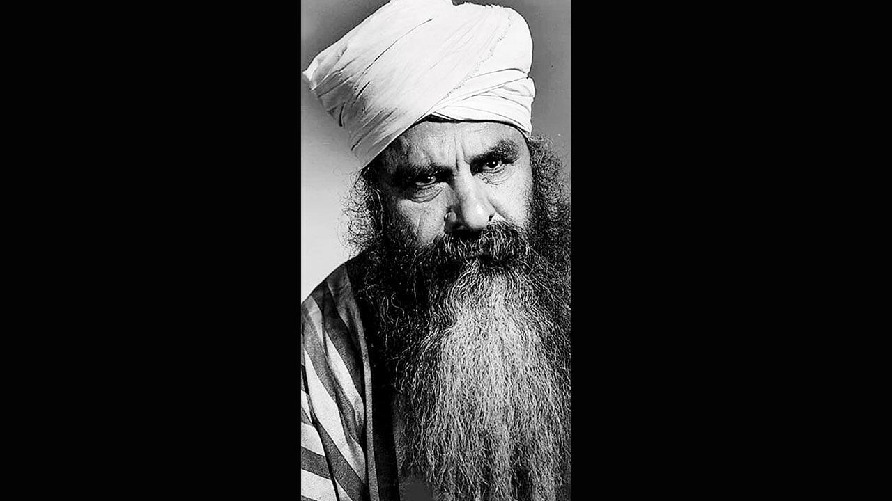 Bhogwan Singh became Hollywood’s foremost turban wrapper. He also did small roles in several films that had Oriental themes. Pic courtesy/imdb.com