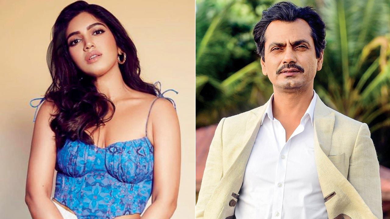 Nawazuddin Siddiqui and Bhumi Pednekar working the graveyard shift
