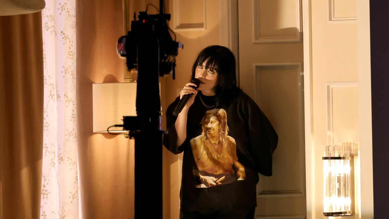 Grammys 2022: Billie Eilish takes over the stage with 'Happier Than Ever' performance