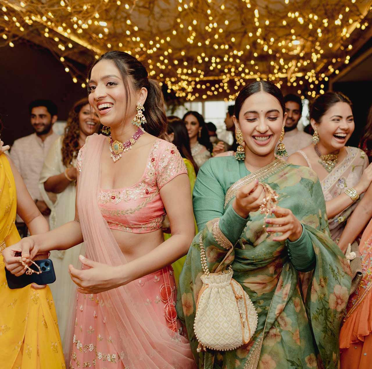 Alia Bhatt's friend Tanya Saha Gupta shared some heart-warming pictures from the actress' wedding with Ranbir Kapoor. Alia, Ranbir and the girl gang, seem to have loads of fun and happy moments at the ceremony, and these photos are proof!