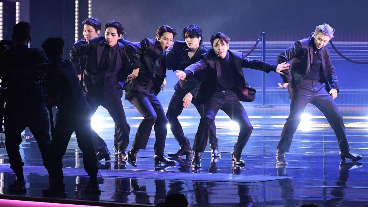 BTS dominates 2022 Grammys stage with their performance of 'Butter'