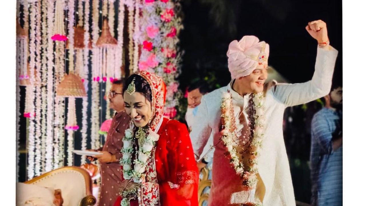 VJ and actor Cyrus Sahukar marries Vaishali Malahara