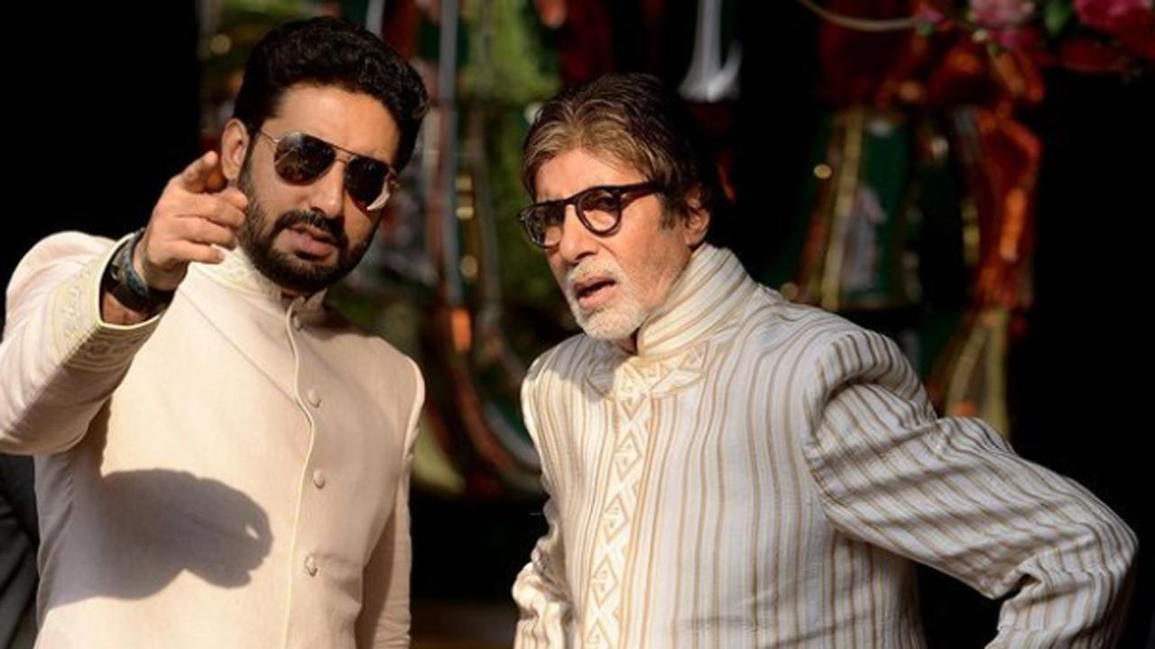Megastar Amitabh Bachchan is a proud father of his son and actor Abhishek Bachchan and does not shy away from publically showering him with appreciation for his work. After he recently praised Abhishek and called him his uttaradhikari (successor) while sharing the trailer of Abhishek's new film 'Dasvi', several netizens trolled the megastar for promoting his son. Click here to see full gallery