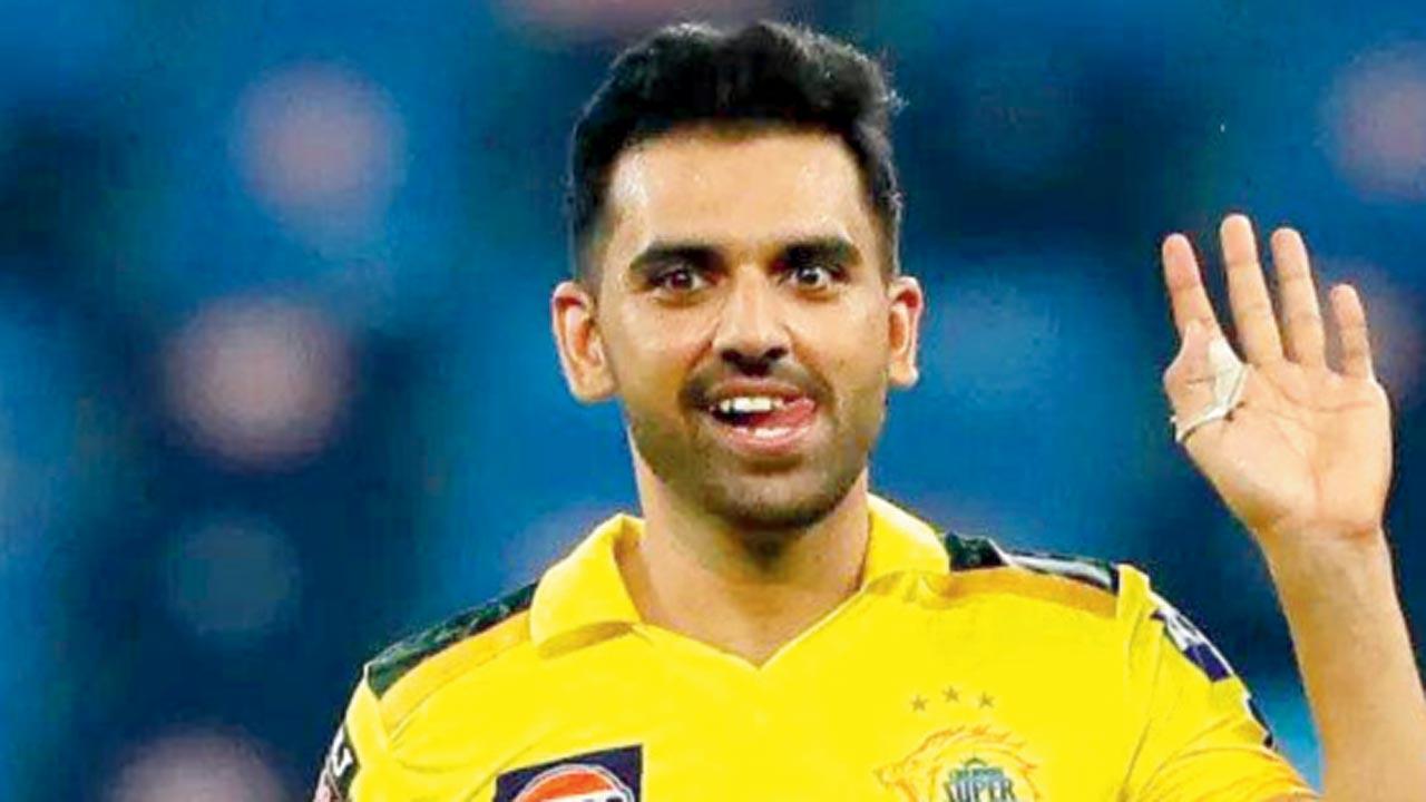 CSK’s Deepak Chahar out of IPL 2022 due to back injury