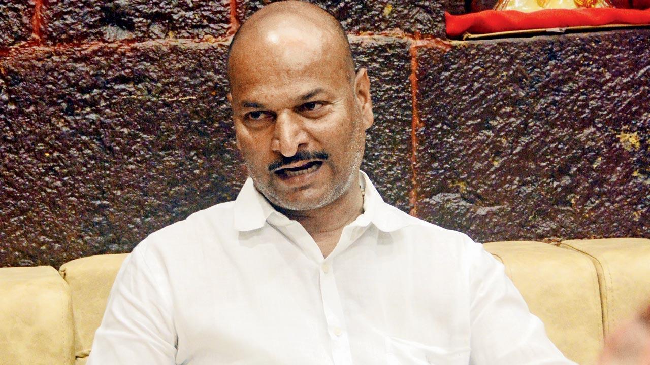 Sanjay More, trustee of the temple 