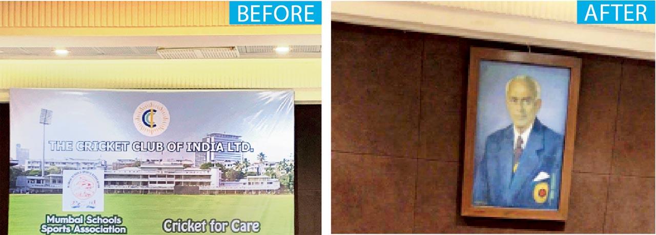 Cricket legend CK back on CCI wall