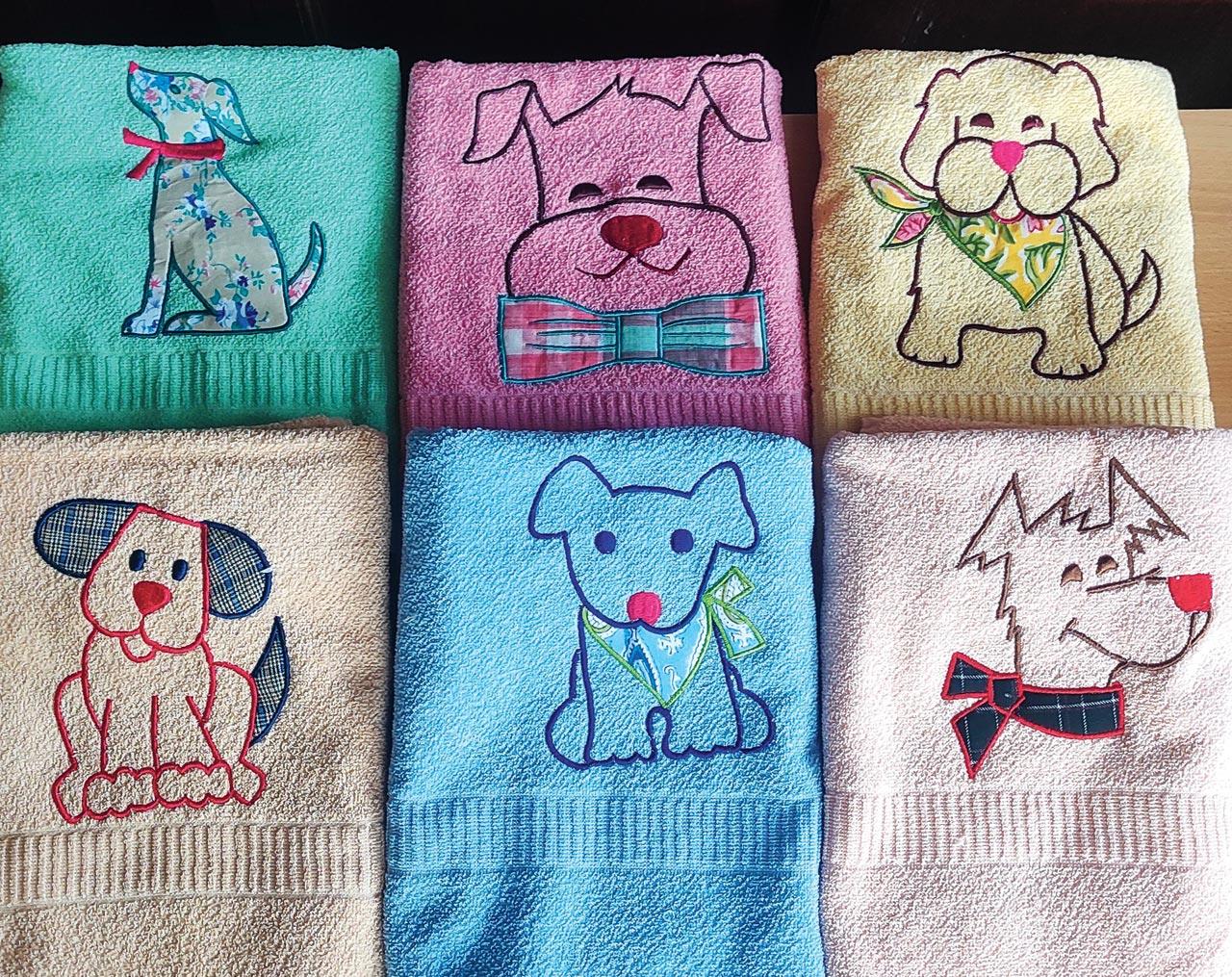 WSD’s doggie towel sets