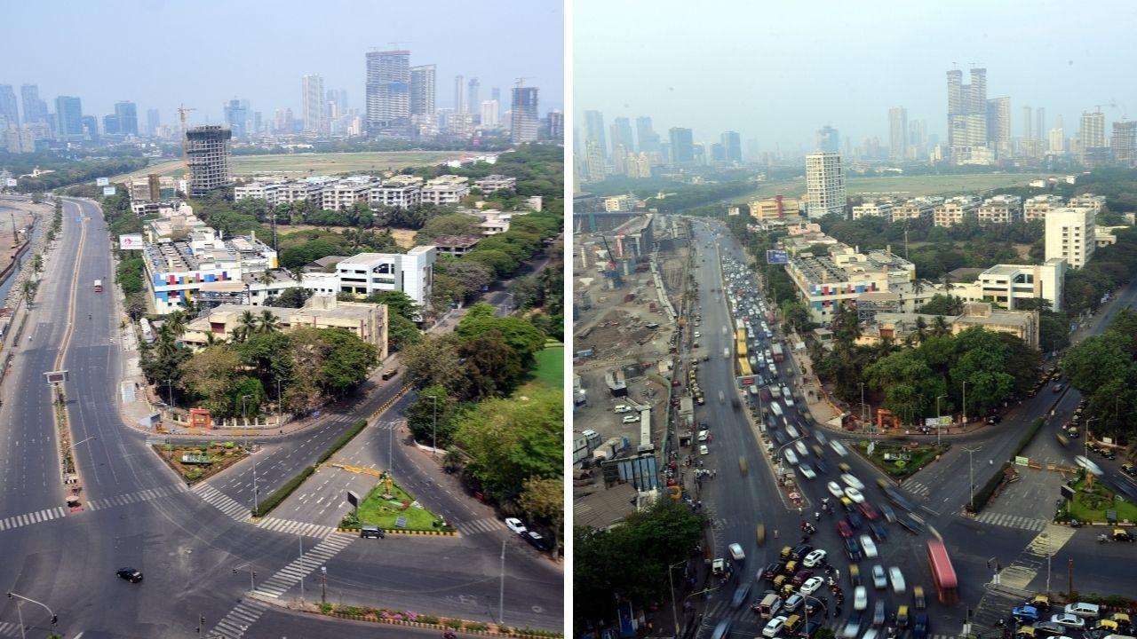PHOTOS: Then and now as Mumbai bounces back from the impact of Covid-19