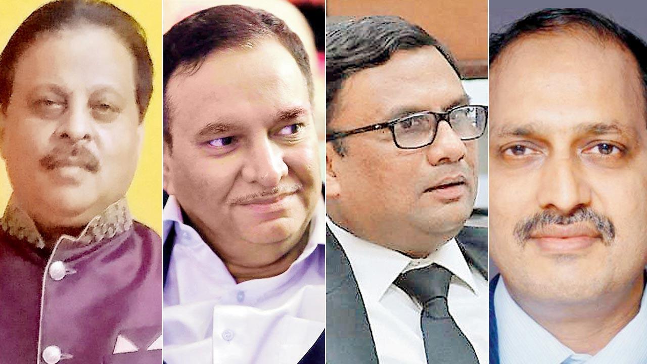 Advocate Godfrey Pimenta; Advocate Vinod Sampat, founder and President of Flat Users Residents Welfare Association; Advocate Shreeprasad Parab, Expert Director, The Maharashtra State Co-operative Housing Federation Ltd and CA Ramesh Prabhu, founder chairman of Maharashtra Societies Welfare Association (MahaSEWA)