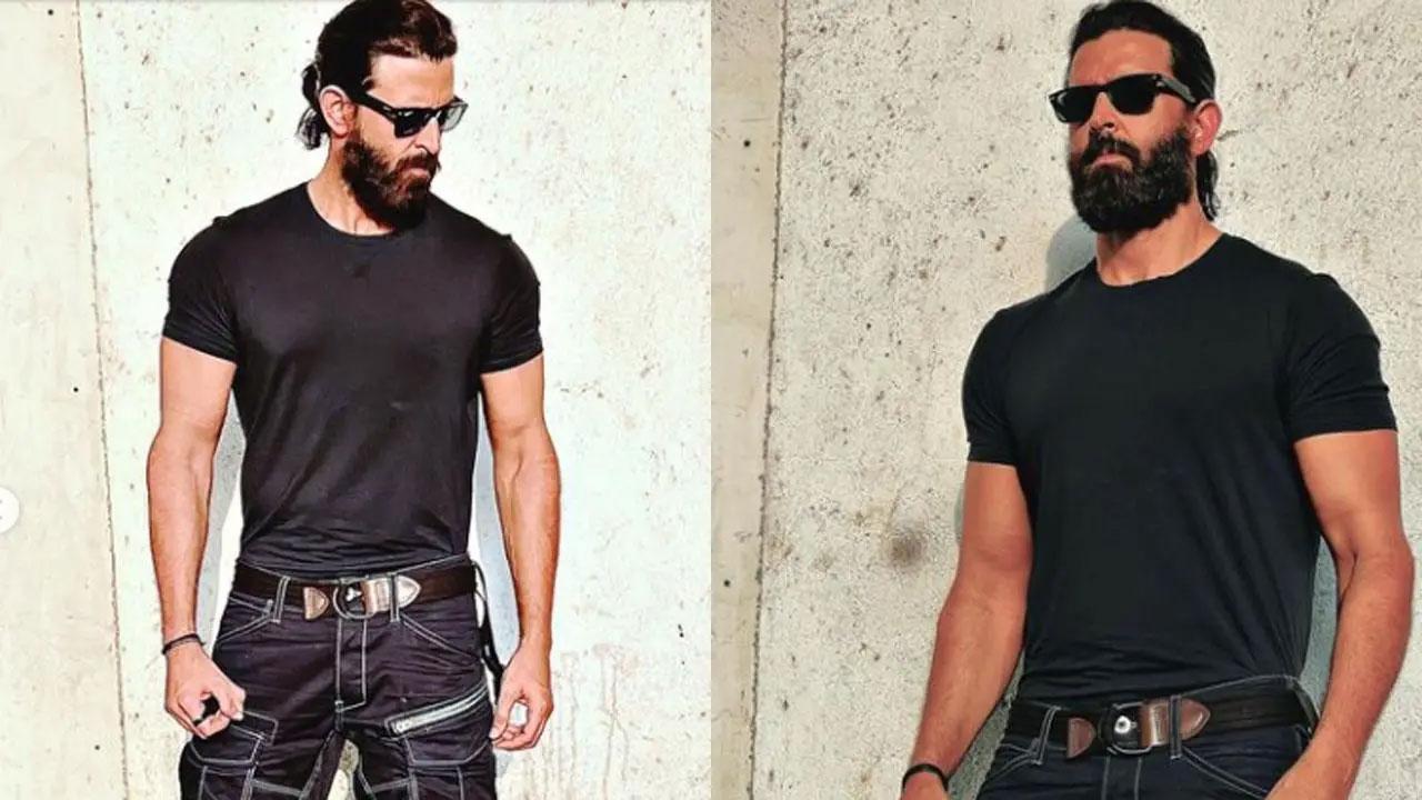 Bollywood star Hrithik Roshan, who has been working on his upcoming film 'Vikram Vedha', on Saturday, shared pictures in which he flaunted his look as Vedha.The 'Bang Bang' actor took to his Instagram handle and dropped a series of images sporting a bearded look with his hair tied back in a pony. Read the full story here