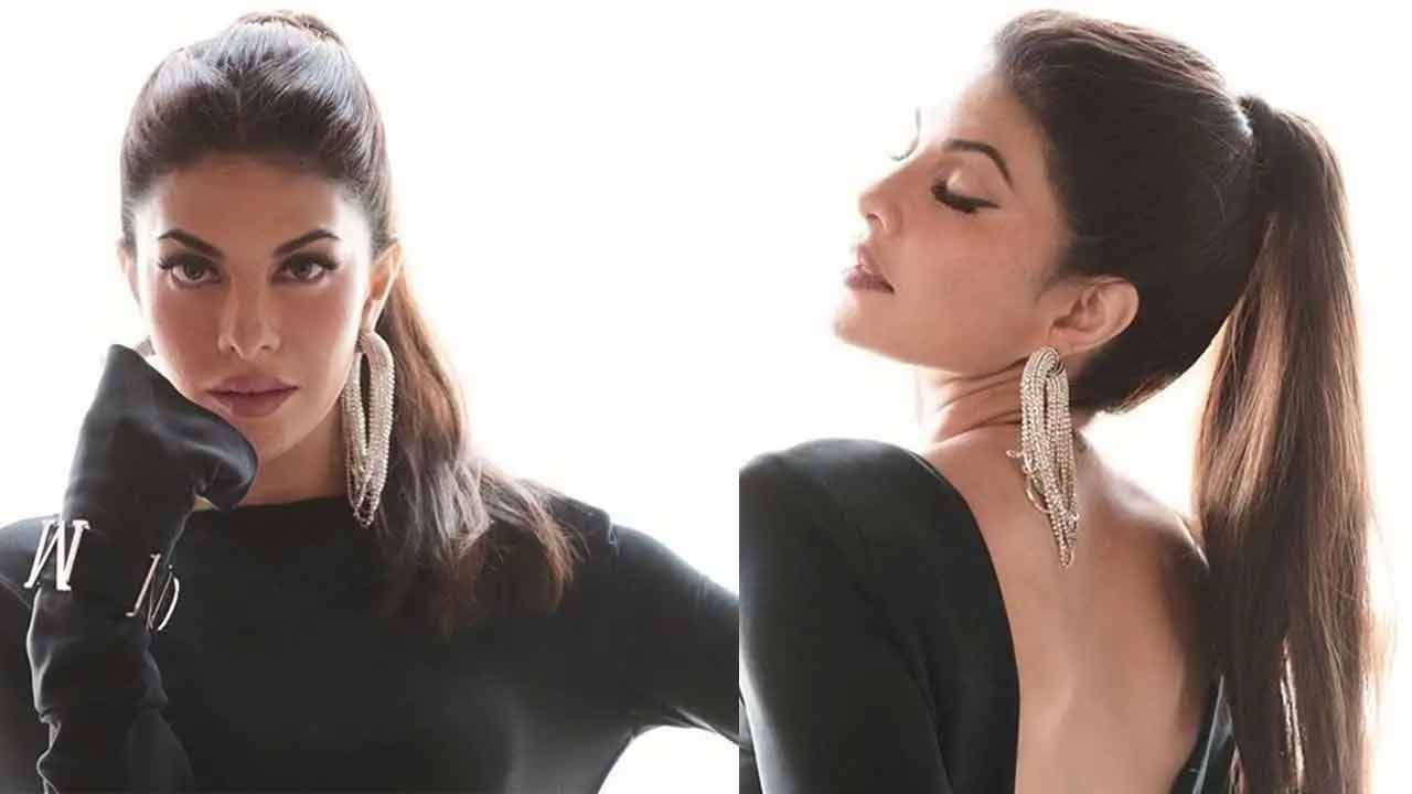Jacqueline Fernandez, who's gearing up for her upcoming film 'Attack' that releases in cinemas today, truly looked a beauty in black in her stunning dress. Click here to see full gallery