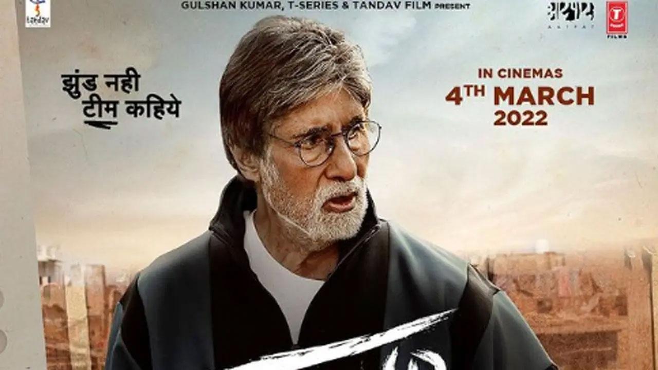 The biographical sports drama 'Jhund', which stars Amitabh Bachchan in the lead, is set to debut on OTT on May 6. The film directed by 'Sairat' fame Nagraj Manjule, is based on the life of Vijay Barse; a real-life hero and founder of Slum Soccer, an organisation which works for the wellbeing and development of children. Read the full story here