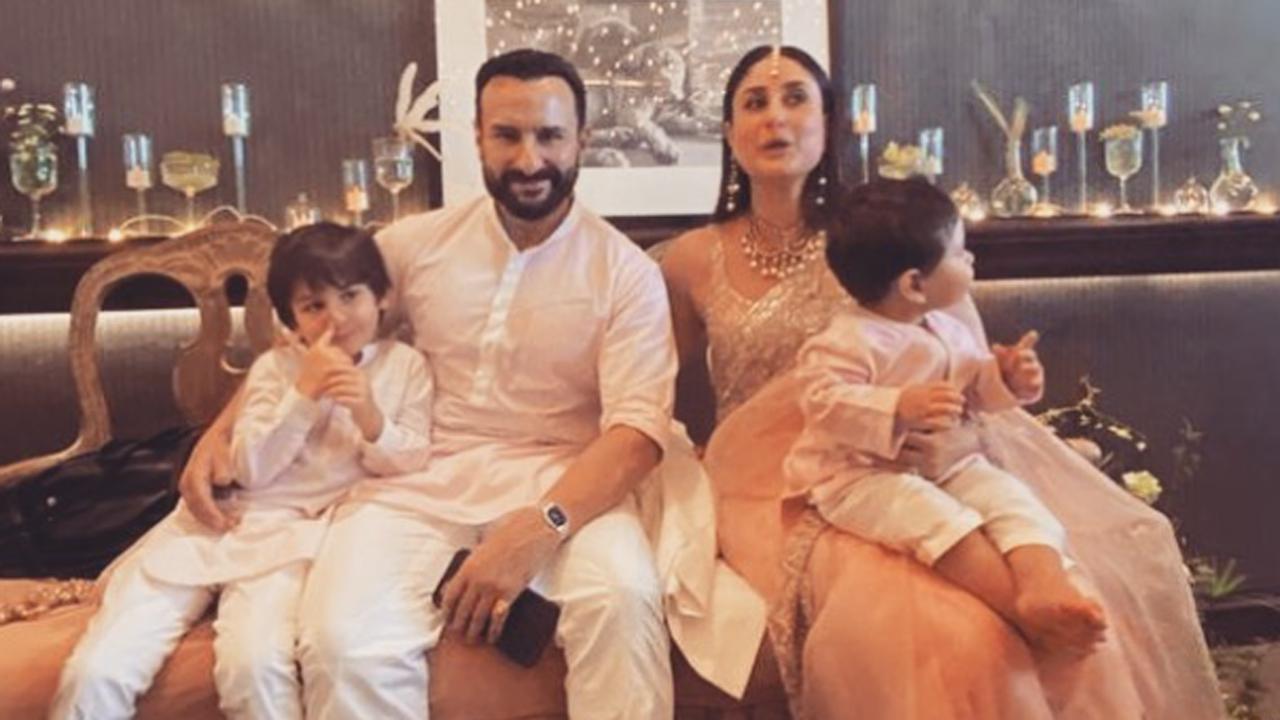 Kareena Kapoor Khan shows what it takes to click a family picture
