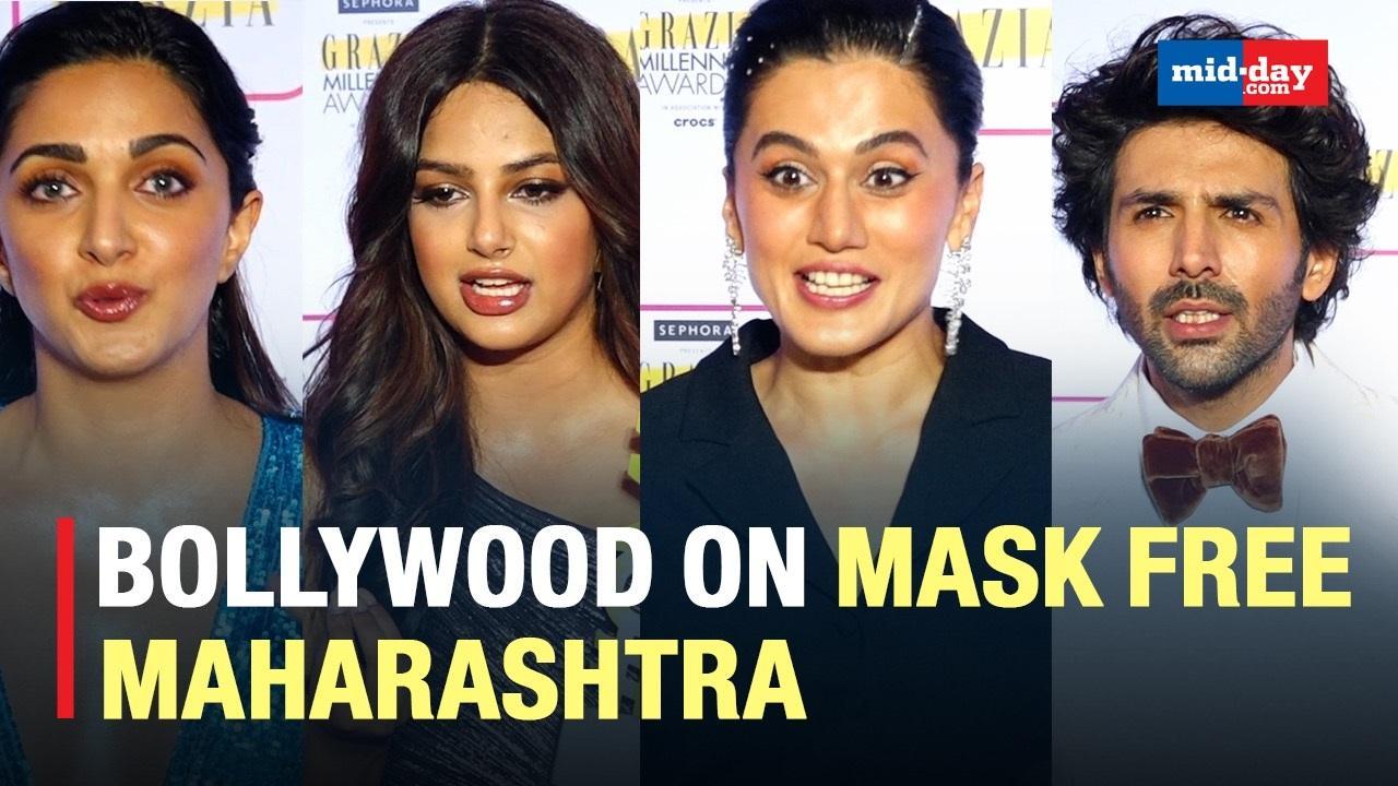 Kartik Aaryan, Kiara Advani And Other B-town Stars On Mask Free Maharashtra