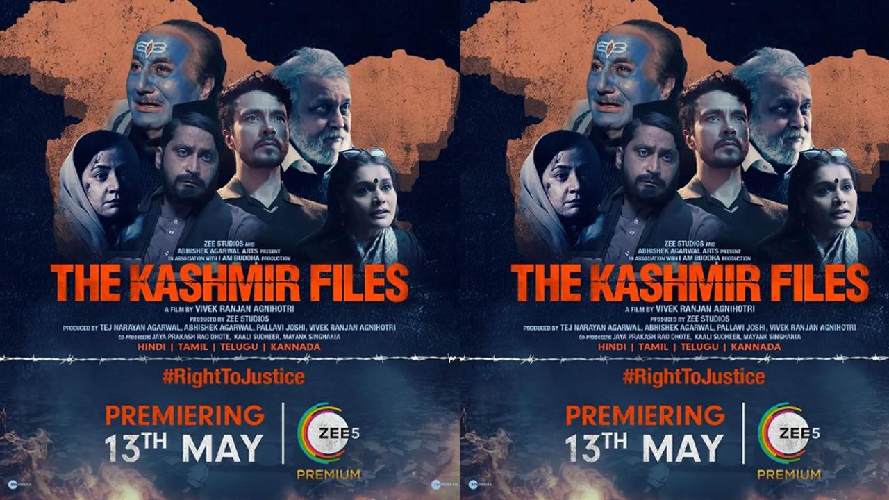 Vivek Agnihotri's latest directorial, 'The Kashmir Files' which tells the story of Kashmiri Pandit exodus and genocide, is set to debut on OTT on May 13 in Hindi, Tamil, Telugu, and Kannada. Read the full story here