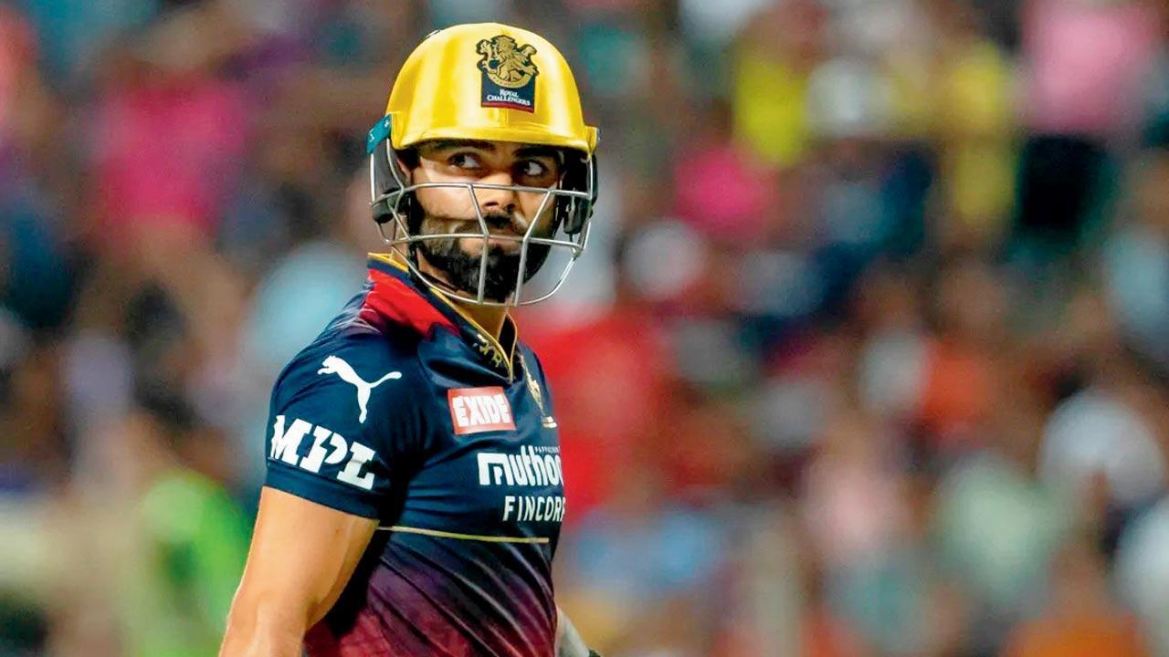 RCB’s Virat Kohli fails again