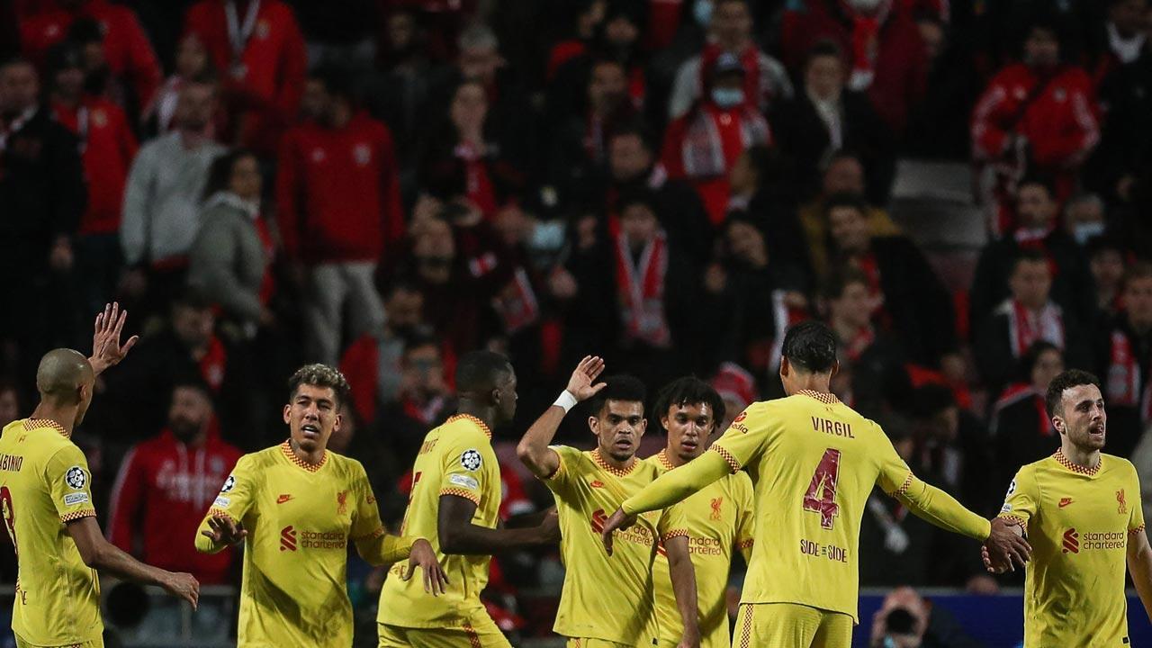 Champions League: Semis in sight for Liverpool after 3-1 win over Benfica in first leg