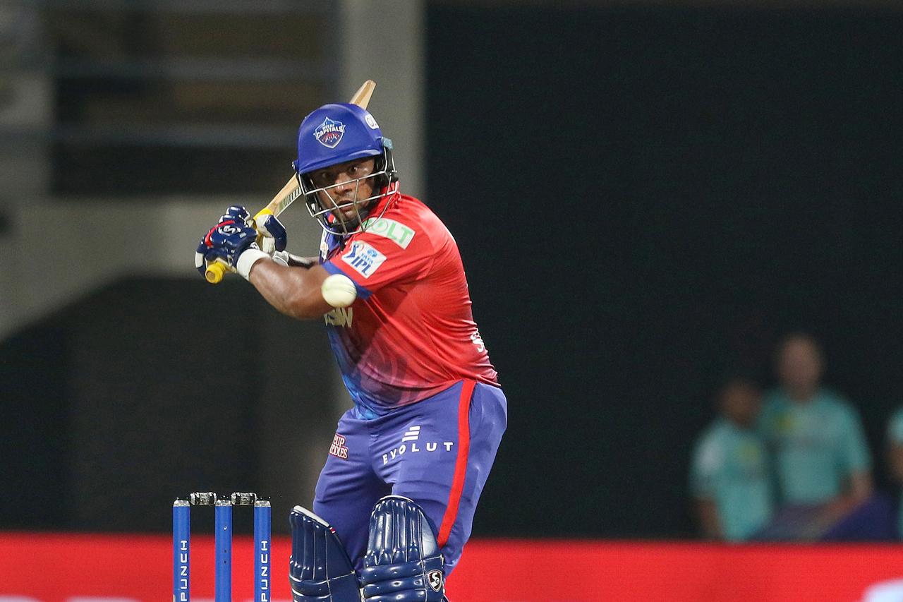 Sarfaraz Khan (in pic) and Rishabh Pant picked up the pace for Delhi Capitals after the team struggled at 74/3. Sarfaraz scored 36 while Pant scored 39 runs to take DC to 149 agaisnt LSG
