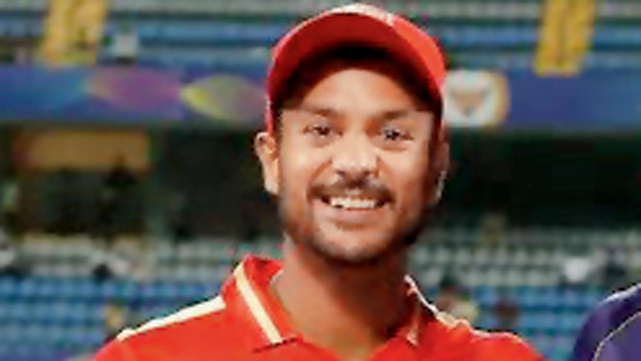 Punjab Kings skipper Mayank Agarwal. Pics/BCCI; IPL