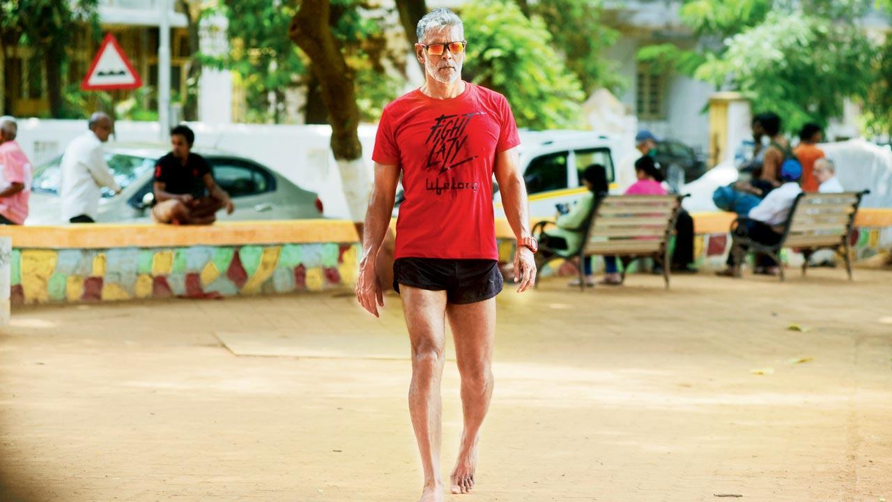 Up and about: Milind Soman, every day
