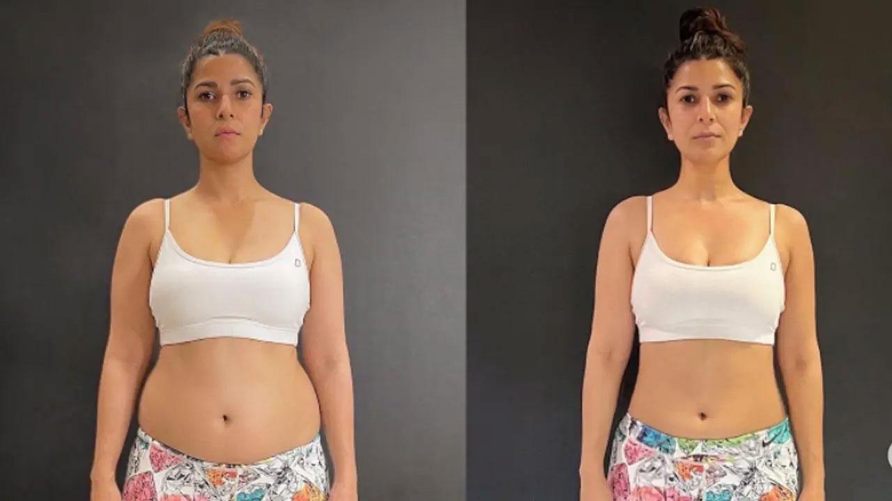 Actor Nimrat Kaur on Wednesday shared then and now pictures of her body transformation after putting on weight for her film 'Dasvi', with a hard-hitting social media note. Read the full story here