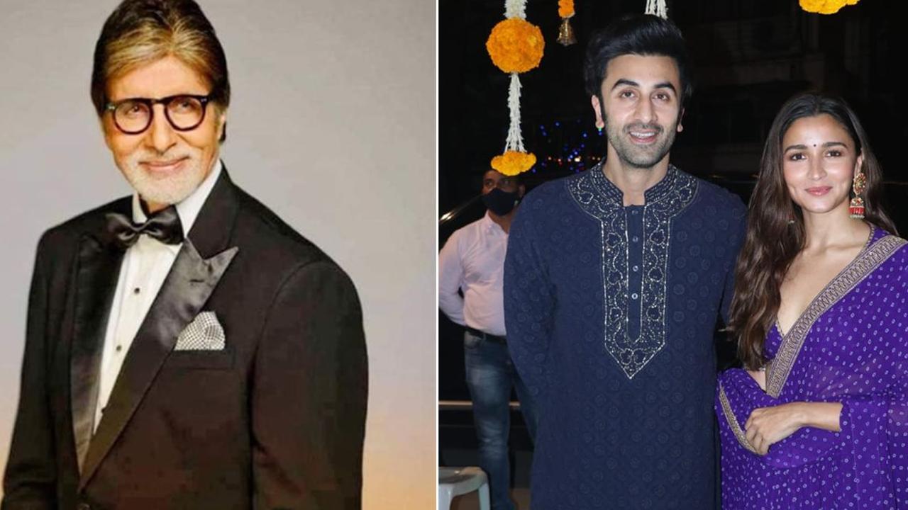 Amitabh Bachchan has an adorable message for Ranbir Kapoor and Alia Bhatt ahead of their wedding