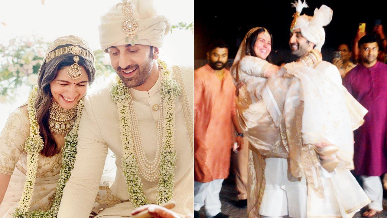 Ranbir Kapoor ties the knot with his saawariya Alia Bhatt