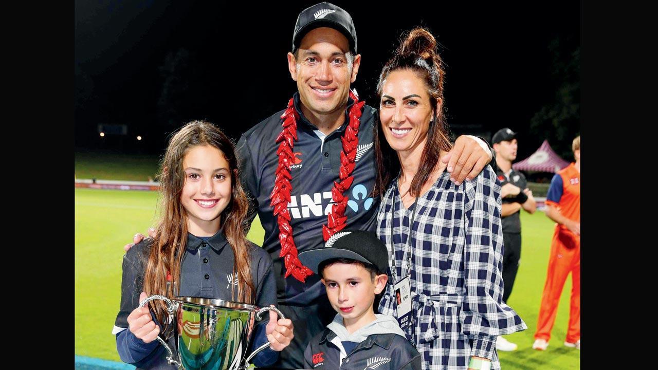 Taylor in tears at last game for NZ