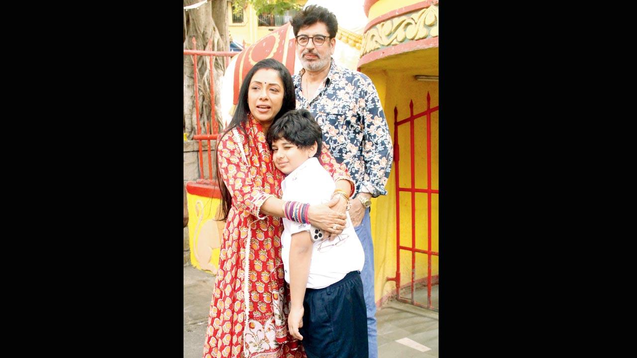 Husband Ashwin K Verma, says Ganguly, was happy to hold fort at home and take care of son Rudransh, 6, when she was picked for the part