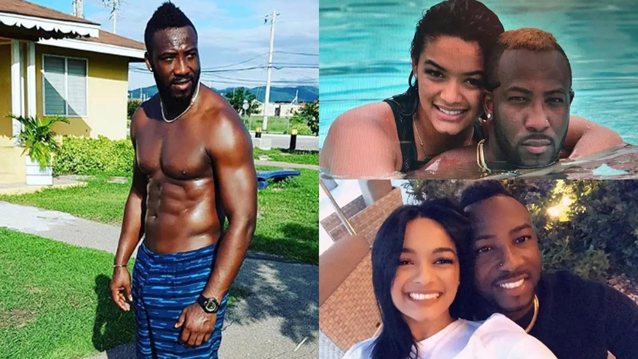 Muscle-man Andre Russell and model wife Jassym Lora are the 'FIT' couple