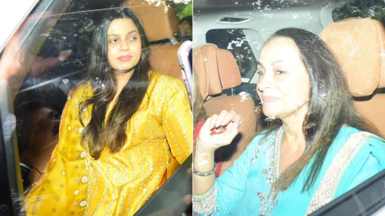 Ranbir-Alia wedding: Shaheen Bhatt stuns in a mustard yellow ethnic wear, Soni Razdan opts for blue