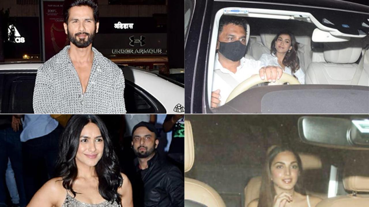 Jersey Screening: Shahid Kapoor, Mrunal Thakur, Mira Rajput, Kiara Advani attend
