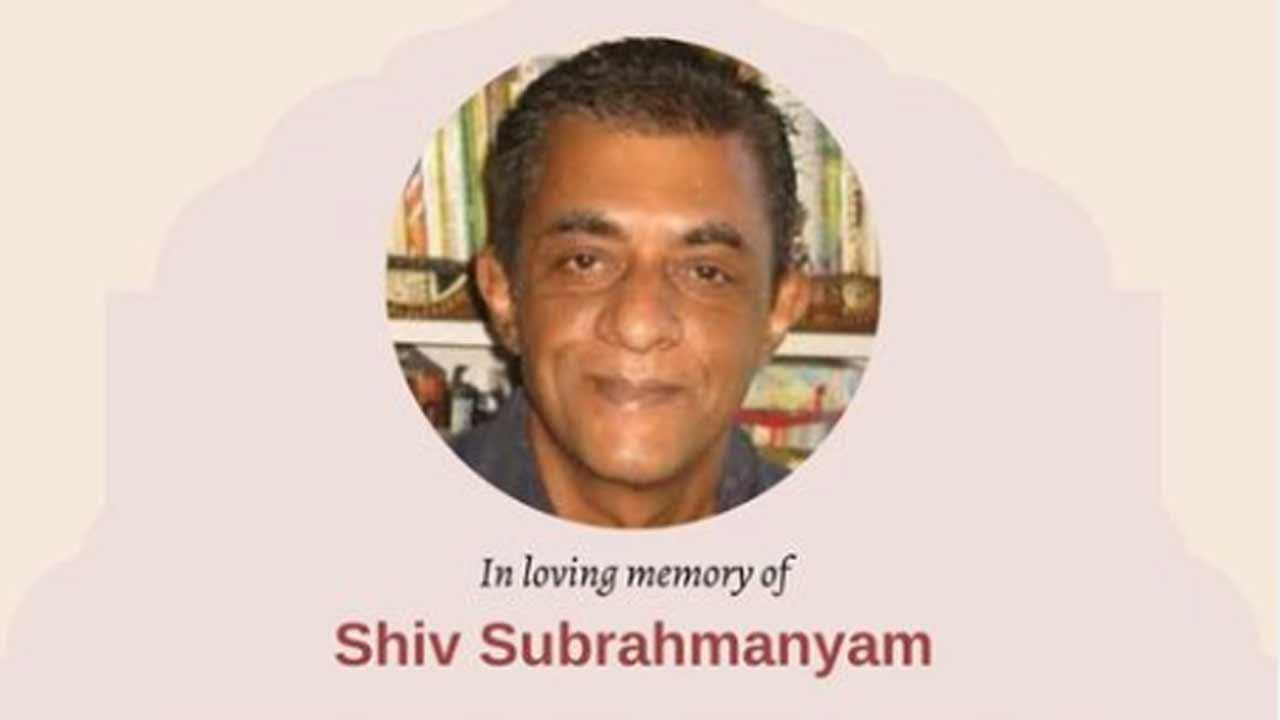 Shiv Subrahmanyam's funeral to take place in Mumbai
