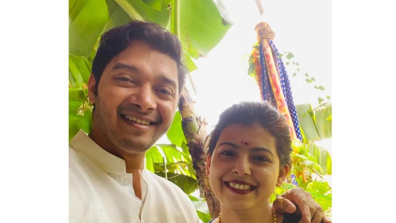 Actor Shreyas Talpade, whose film, 'Kaun Pravin Tambe?' has just released rung in Gudi Padwa with wife Deepti and wife Aadya. Speaking to mid-day.com about the celebrations at home he said, 