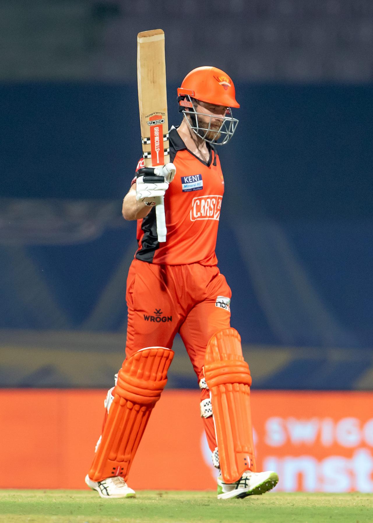 SRH skipper Kane Williamson played a well-timed innings with 57 runs coming off 46 balls. Williamson's innings included 2 boundaries and 4 sixes before he was dismissed by Pandya. He was also adjudged the man-of-the-match