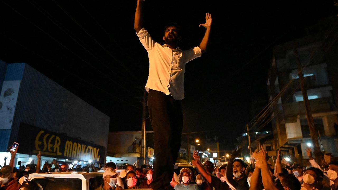 <p>The move also came as the island nation braced for country-wide protests on Sunday against the government`s poor handling of the ongoing economic crisis where people currently endure long hours of power outages and scarcity of essentials. Pic/AFP</p> <p>The move also came as the island nation braced for country-wide protests on Sunday against the government`s poor handling of the ongoing economic crisis where people currently endure long hours of power outages and scarcity of essentials. Pic/AFP</p>
