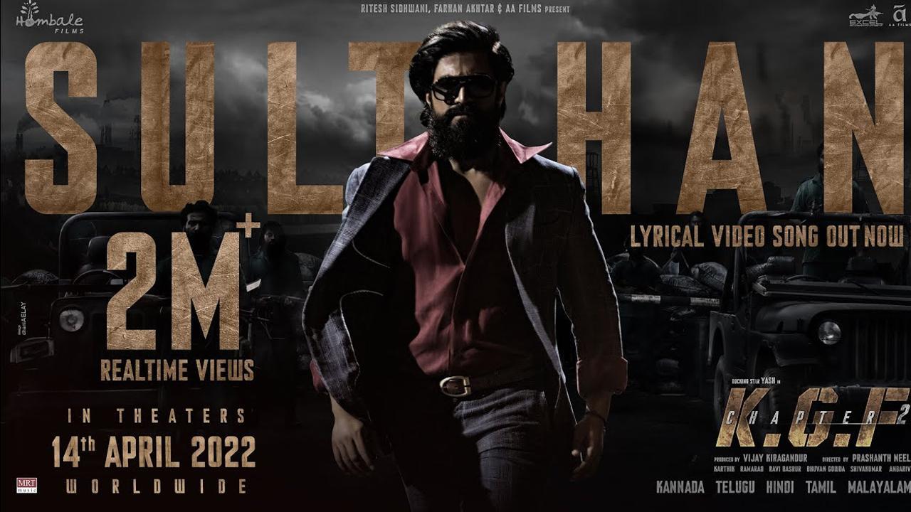 KGF Chapter 2: Yash channels his swag and style in the new song 'Sulthan'