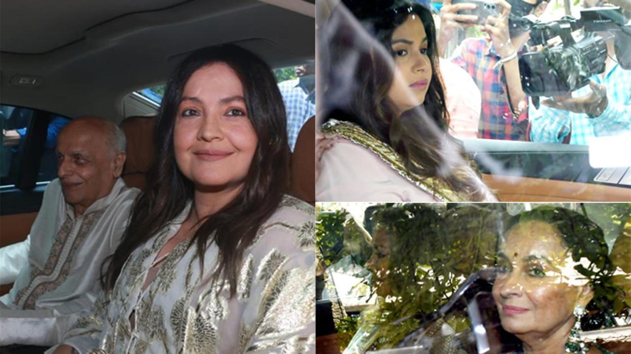 Ranbir Kapoor-Alia Bhatt wedding: The 'bride tribe' Mahesh Bhatt, Soni Razdan, Shaheen Bhatt spotted arriving at Vastu