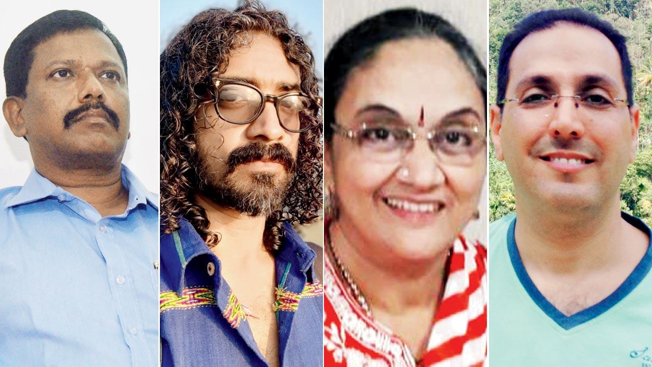 Stalin Dayanand, Sanjiv Valsan, Dr Sashirekha S Iyer and Zoru Bhathena