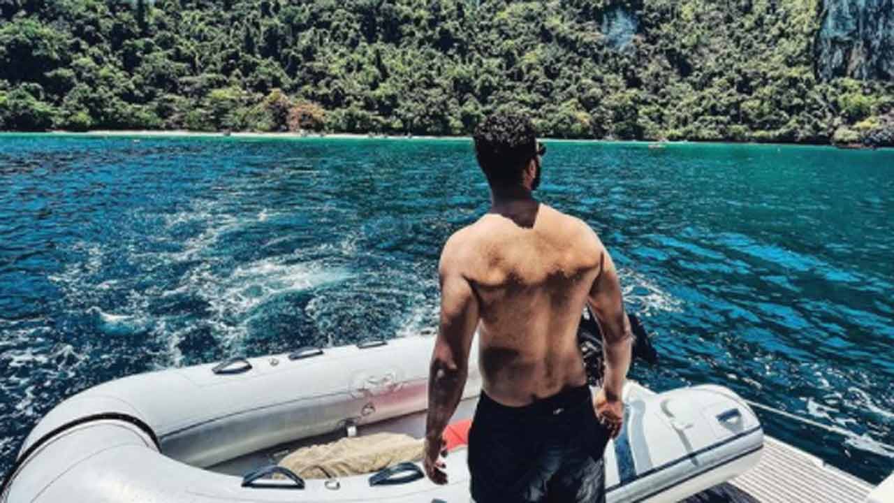 Actor Vicky Kaushal's latest Instagram picture is proof of the fact that why his name is synonymous with hotness. On Friday, the 'Uri: The Surgical Strike' star took to the photo-sharing application and shared a few pictures from his vacation with his wife Katrina Kaif at an undisclosed location. Read the full story here