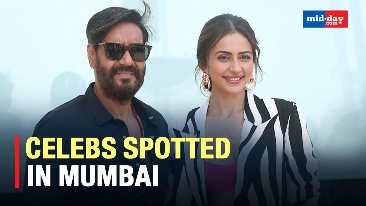 Ajay Devgn, Rakul Preet Singh, Shraddha Kapoor And Other B-town Celebs Spotted