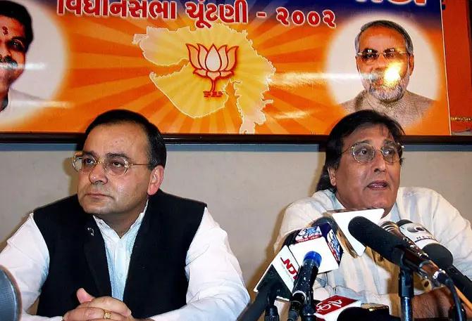 Vinod Khanna at a political event. All pics/AFP