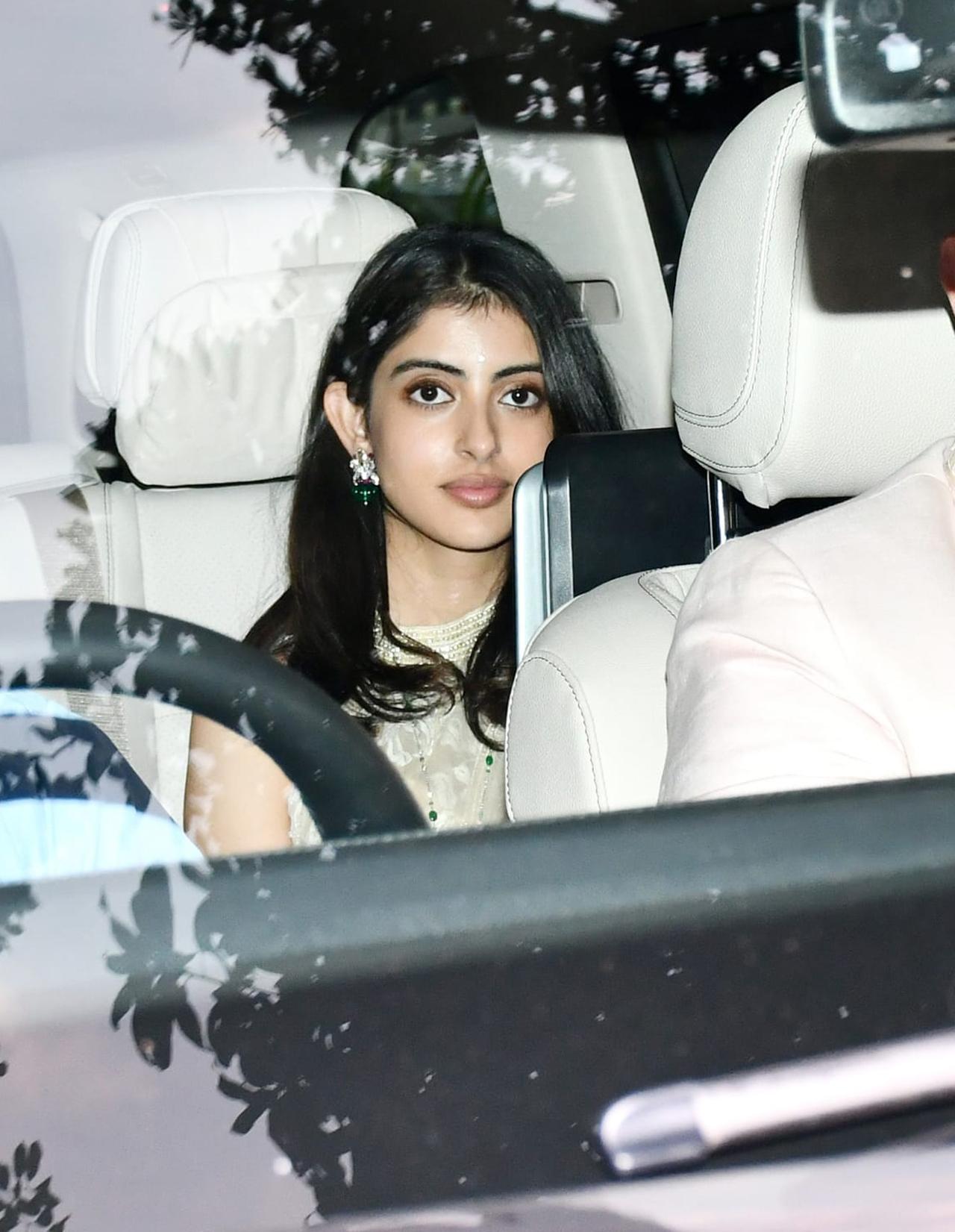 Amitabh Bachchan's granddaughter Navya Naveli Nanda also made an appearance. The wedding list of Ranbir Kapoor and Alia Bhatt isn't confirmed yet. We wonder if the Bachchans would grace the wedding or not.