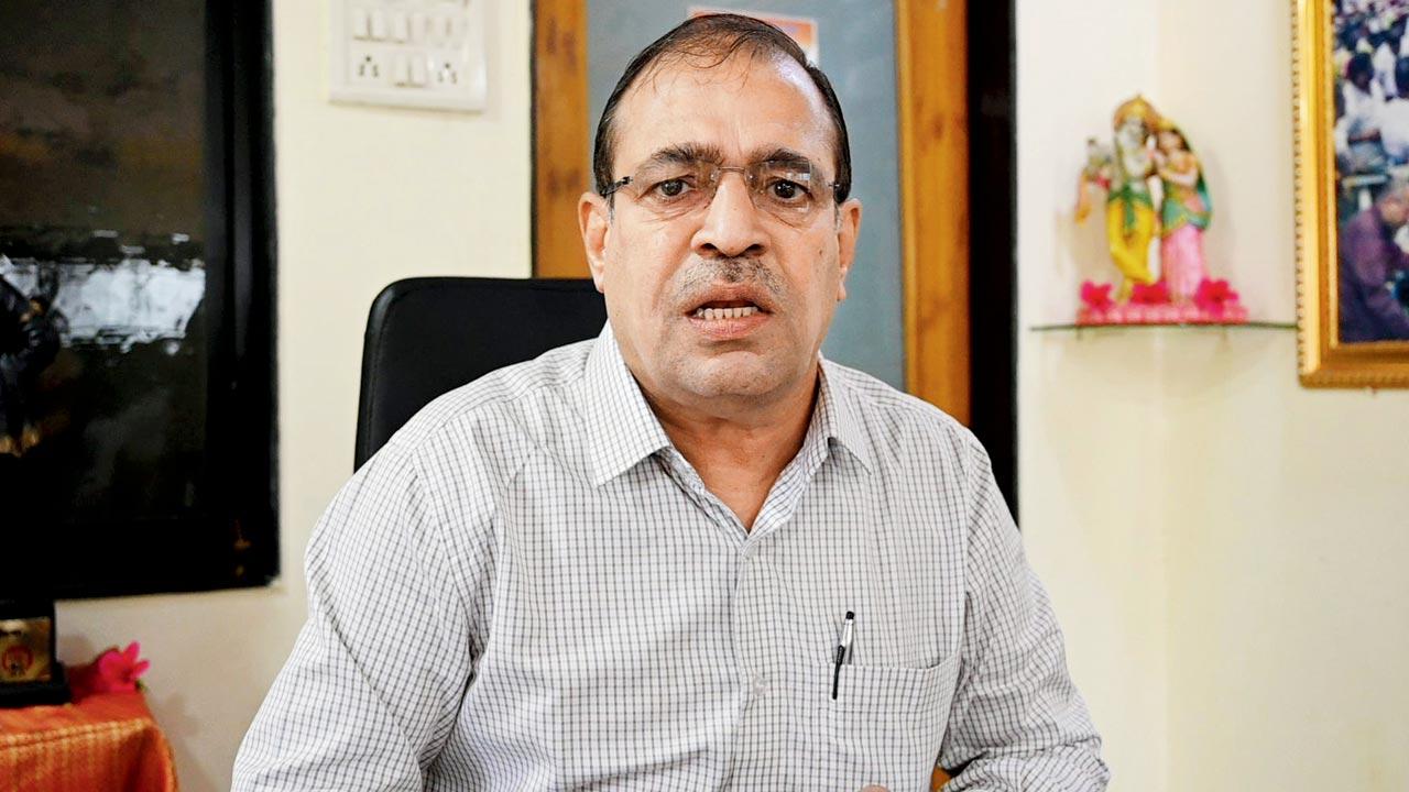 Vivek Pandit, chairman of a government-appointed committee to look into the status of schemes for tribals in the state