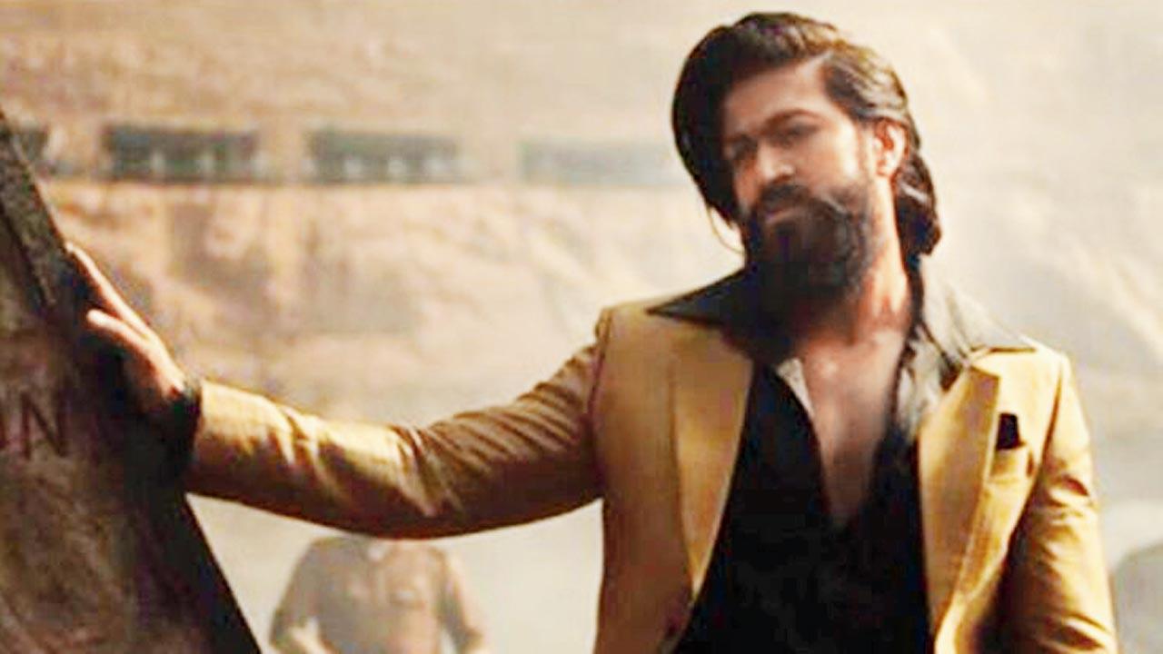 A still from KGF: Chapter 2